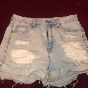 American Eagle High Waisted Mom Shorts